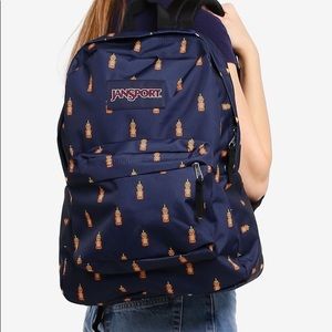 jansport big student backpack honey bear